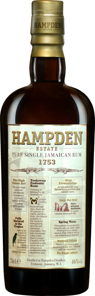 Rhum - Hampden 1753
