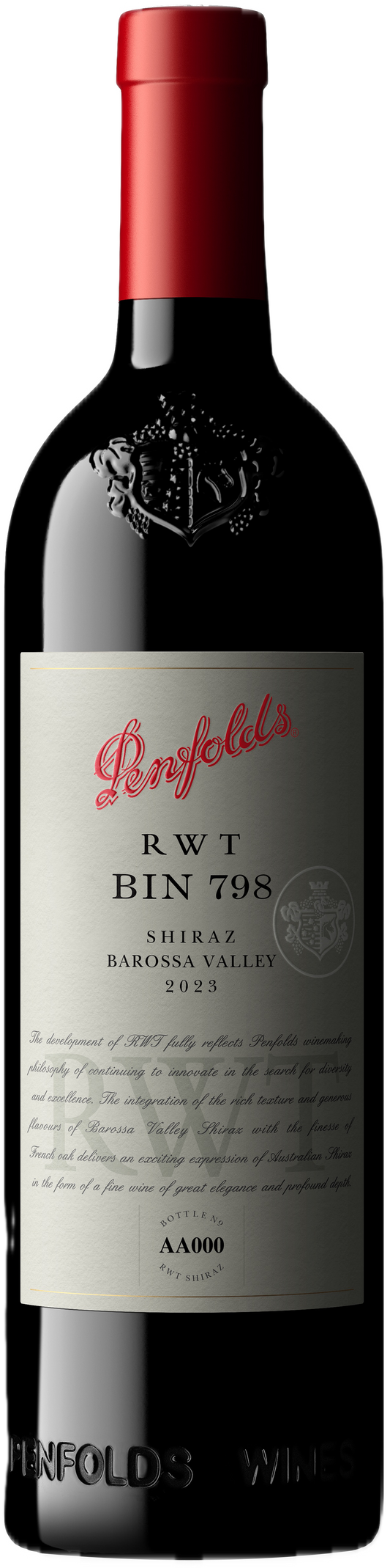 Penfolds - Bin 798 RWT Shiraz 2023 - Barossa Valley