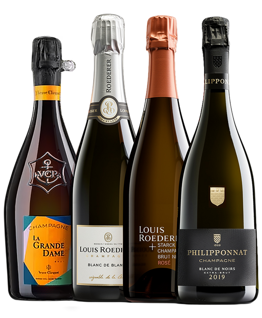Quatuor de Champagnes millésimés