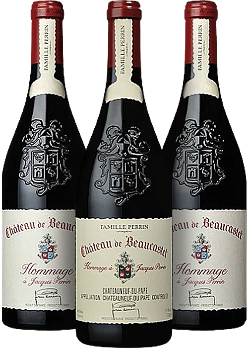 Verticale du Château de Beaucastel - Hommage à Jacques Perrin